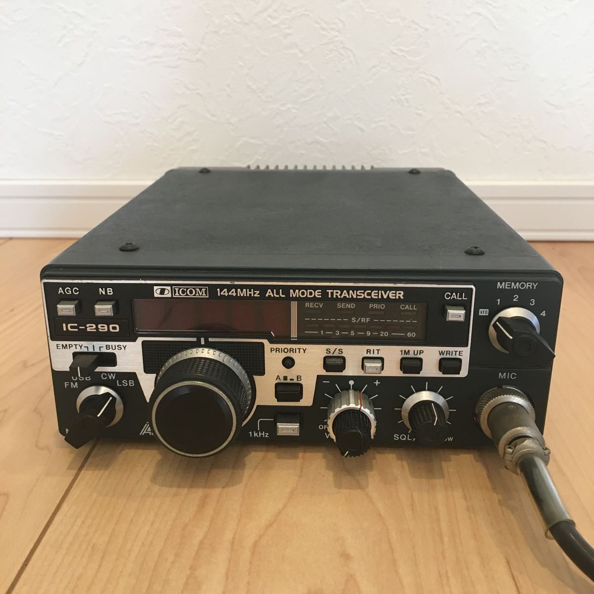 IC-290 オールモード 144MHz F⁄S Yahoo!オークション a ICOM 144MHz