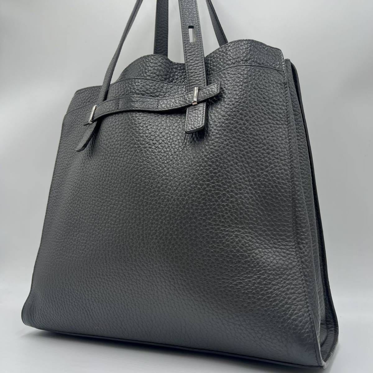 1円 〜【未使用級】入手困難品 フルラ FURLA クロコ トートバッグ