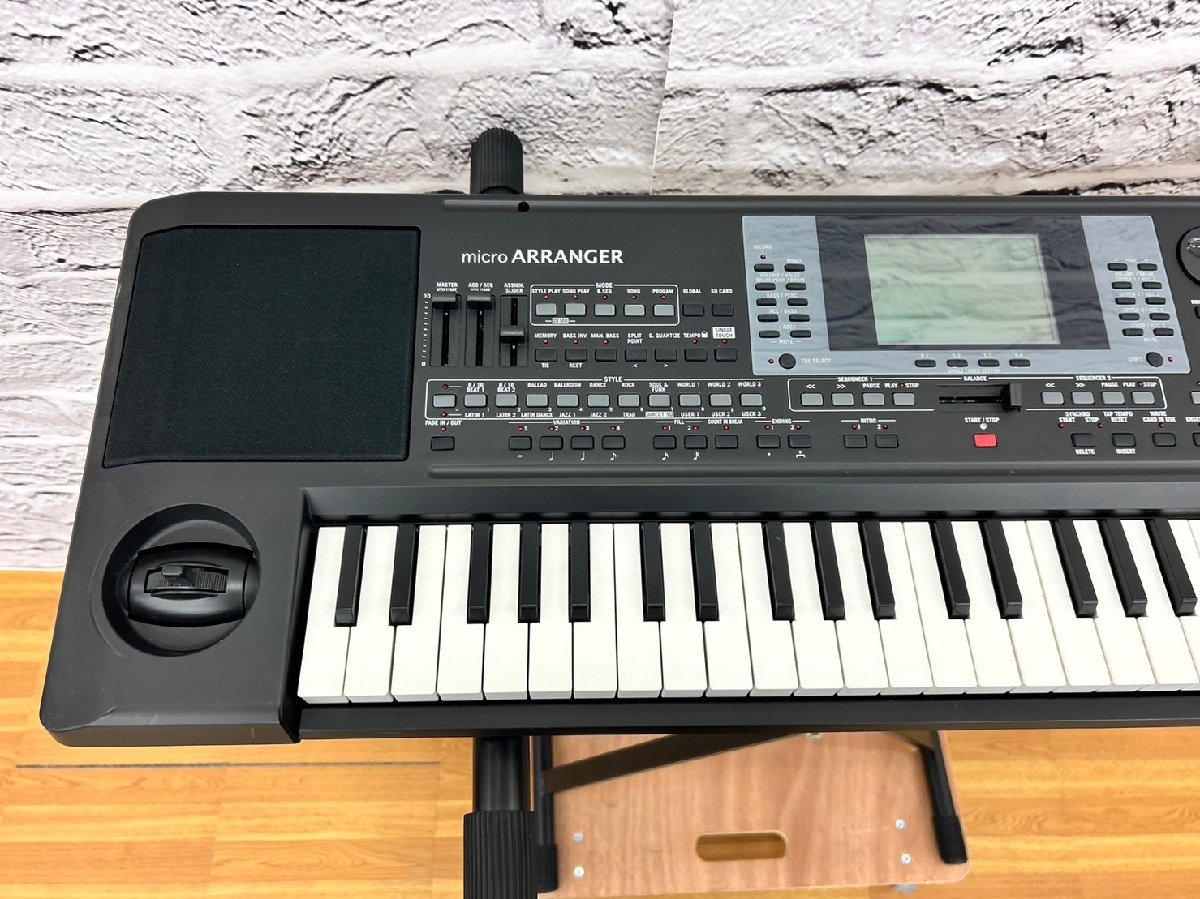 □t1788 現状品☆KORG コルグ micro ARRANGER MAR-1 シンセサイザー