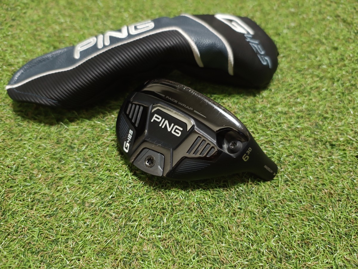 PING G425 6U 30° ヘッド ヘッドカバー付属 ピン ユーティリティー
