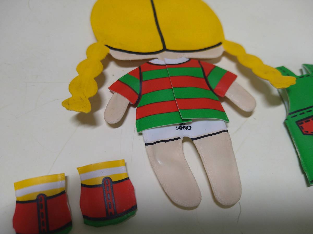パティ＆ジミー パティちゃん きせかえ人形 サンリオ 昭和レトロ 着せ 