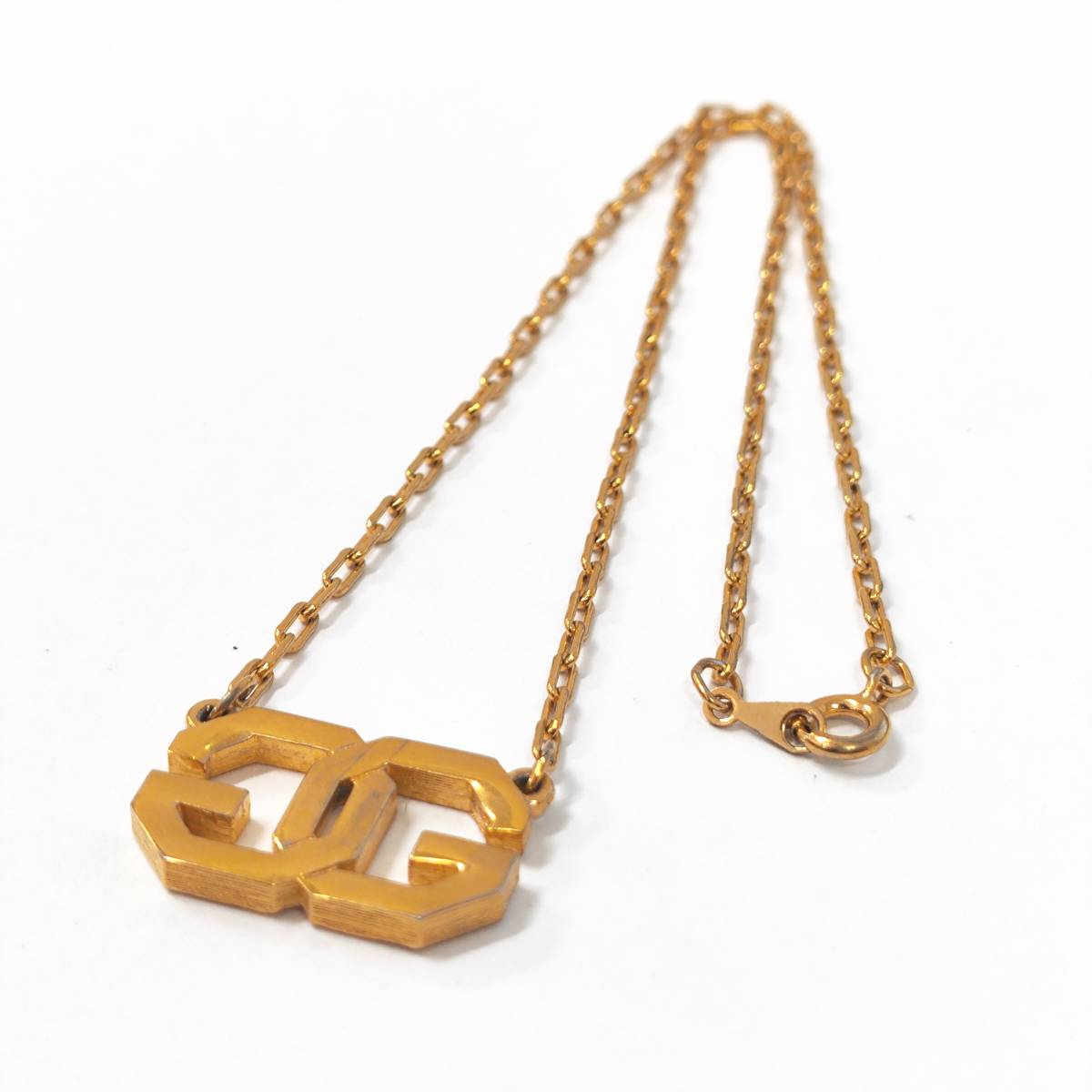 GIVENCHY ジバンシィヴィンテージゴールドネックレスイヤリング Givenchy ジバンシィ イヤリング &ネックレス アンティーク GIVENCHY ゴールドネックレス レトロ