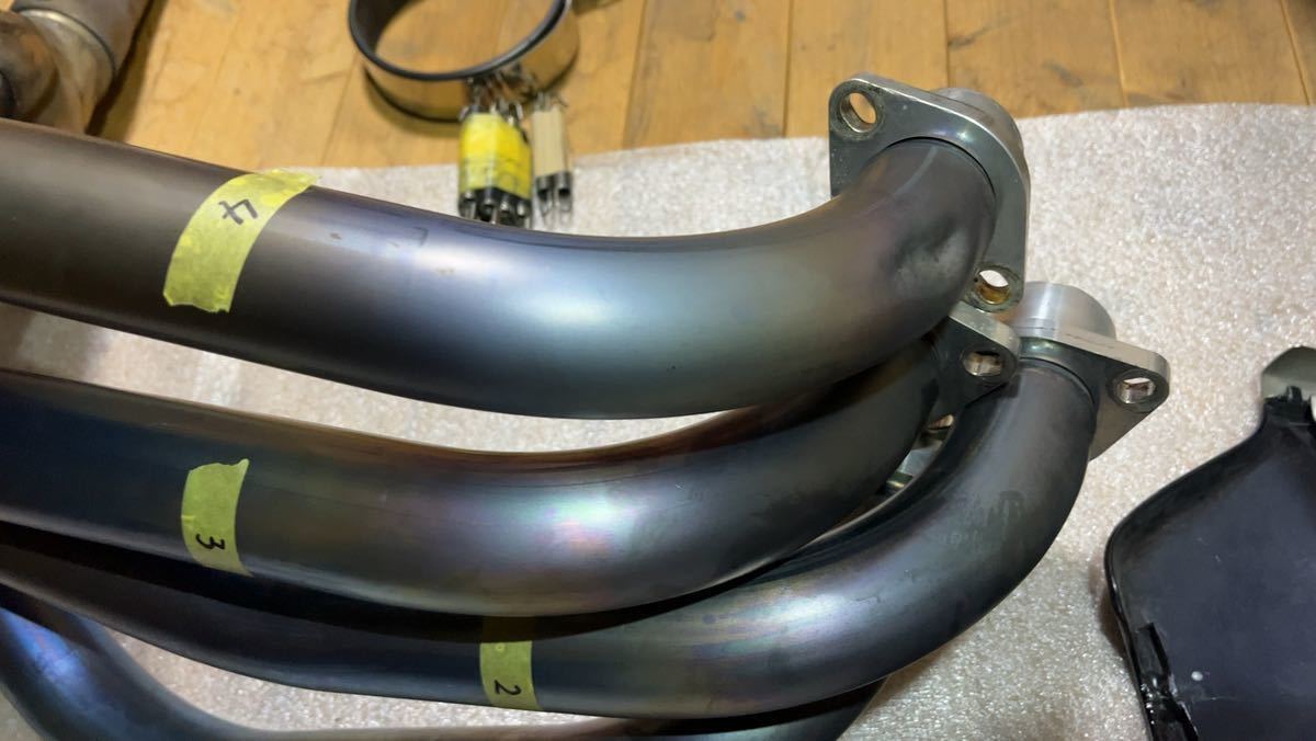 ヤマハXJR1200XJR1300ノジマ ファサームチタンスパイラルコレクター