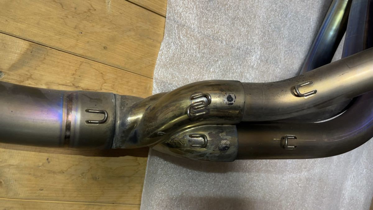 ヤマハXJR1200XJR1300ノジマ ファサームチタンスパイラルコレクター