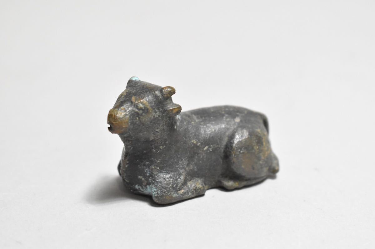 【英】612 時代 古銅羊水滴 中国美術 朝鮮 銅製 銅器 書道具 骨董品 美術品 古美術 時代品 古玩