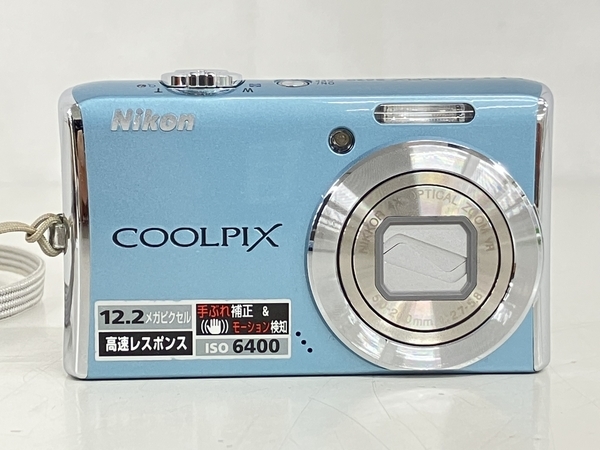 Nikon COOLPIX S620 コンパクトデジカメ オーシャンブルー カメラ