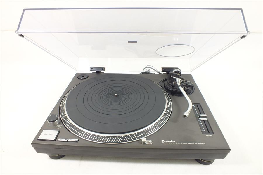 □ Technics テクニクス SL-1200MK3 ターンテーブル 音出し確認済 中古 現状品 230806H2646