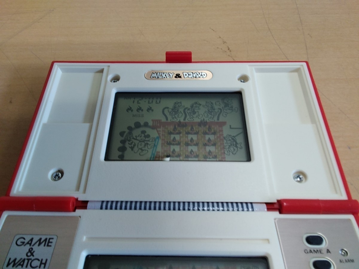 Nintendo GAME&WATCH DM-53 動作品 現状品 箱・説明書付き MICKEY&DONALD ゲームウォッチ ミッキー&ドナルド ヤフオクのみ出 商品説明必読