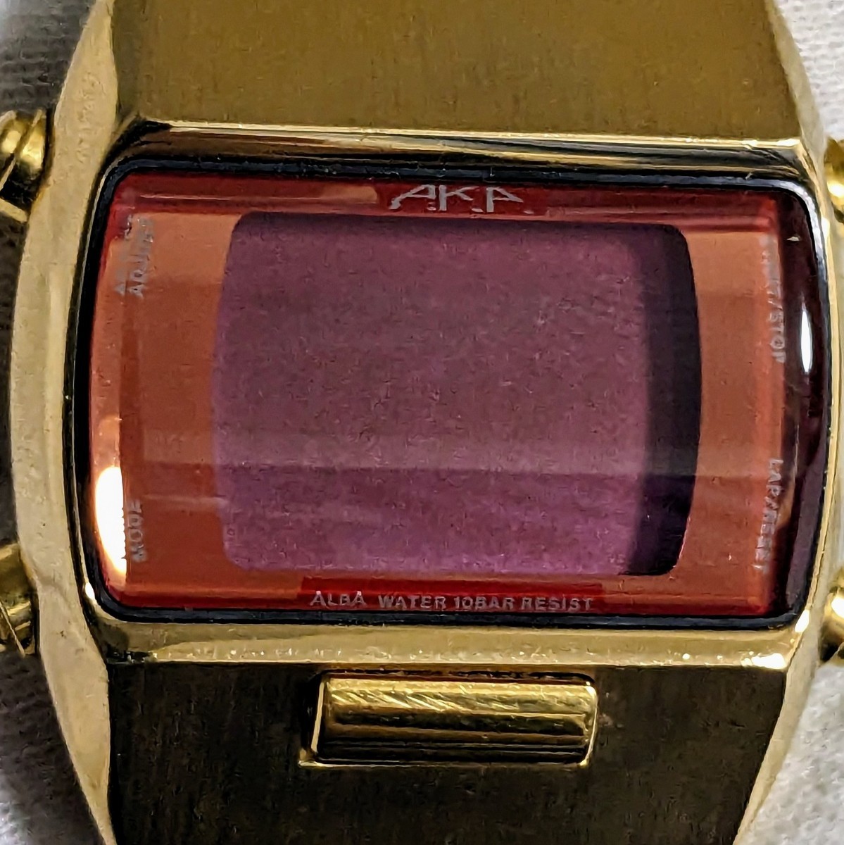 SEIKO ALBA AKA セイコー W620-4130 アルバ メンズ デジタル クオーツ