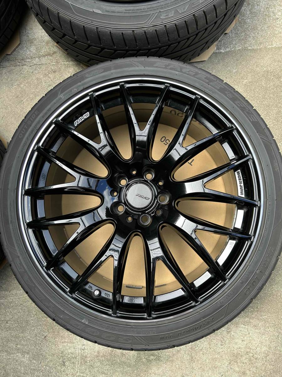 RAYS HOMURA 2x9 20インチ×GOODYEAR LS EXE