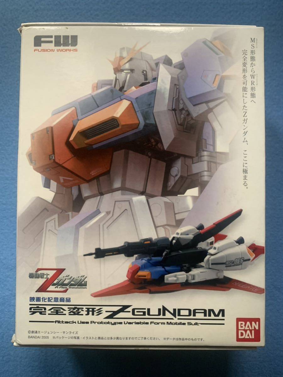 完全変形Zガンダム 新品 バンダイ 食玩 MSZ-006 Zガンダム ウェイブ 