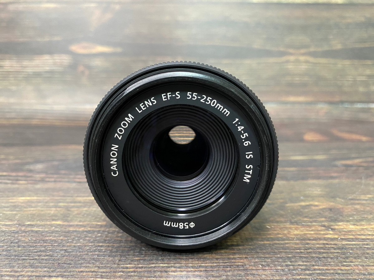 IS F4-5.6 Canon EF-S 55-250mm EF-S55-250mm キヤノン II STM Lens 