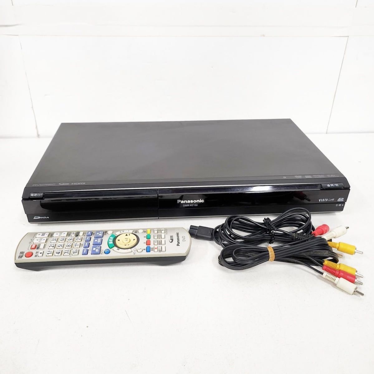 パナソニック DVDレコーダー DMR-XE100 HDD搭載 ハイビジョンDVD