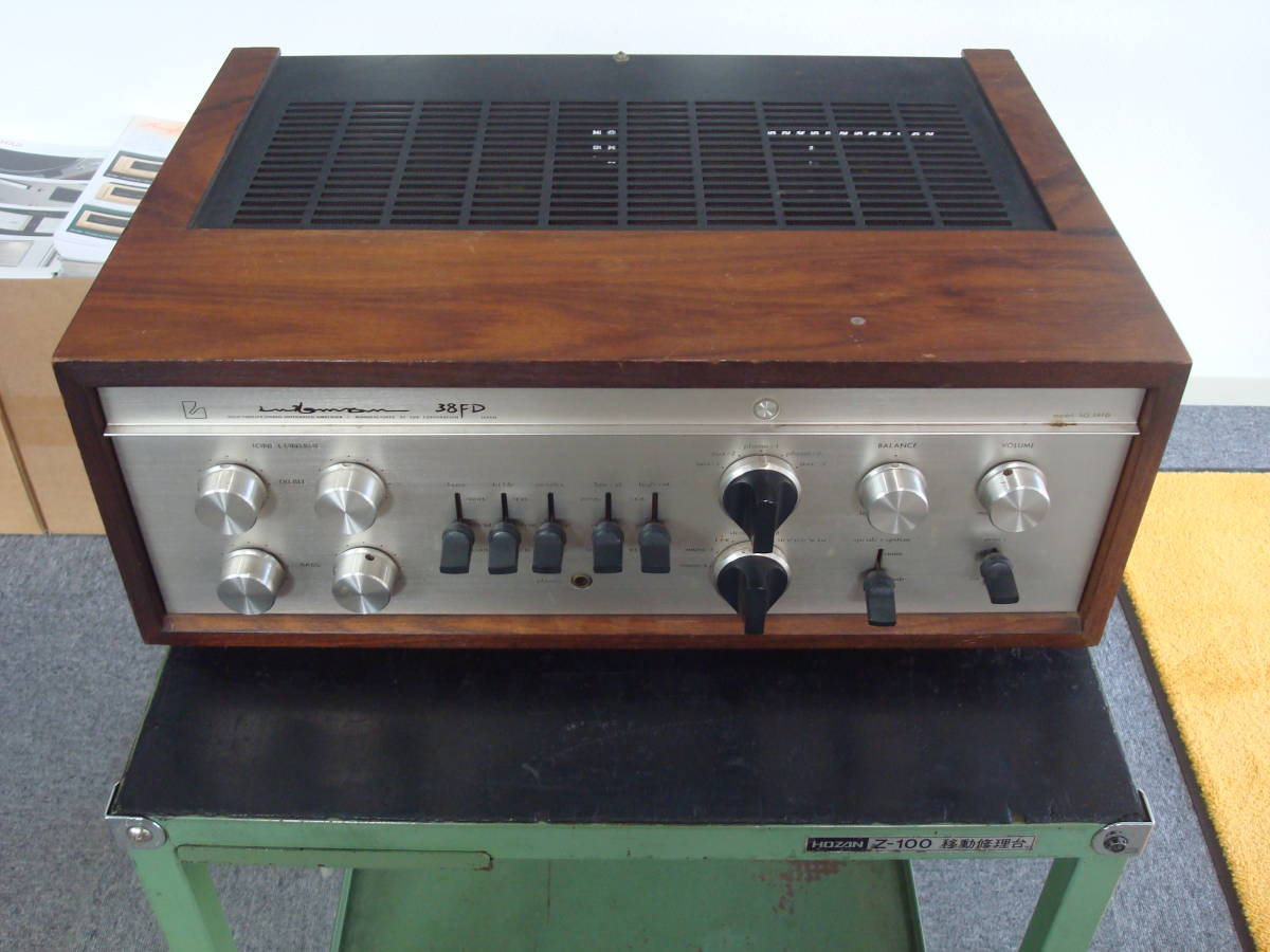 LUXMAN 38FD 真空管アンプ LUXMAN 真空管アンプ SQ-38FD ジャンク品 SQ38FD LUXMAN 真空管アンプ
