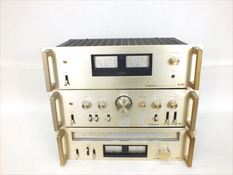 ♪ PIONEER パイオニア SC-1500II SM-1500II TX-1500II アンプ 中古
