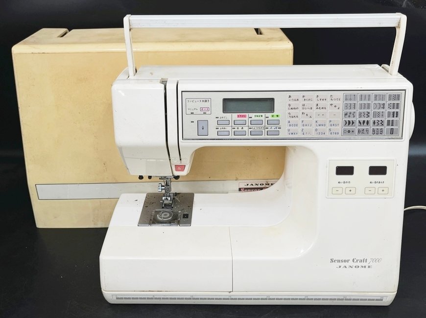 ◇ JANOME ジャノメ Sensor Craft MODEL 7000 コンピューターミシン