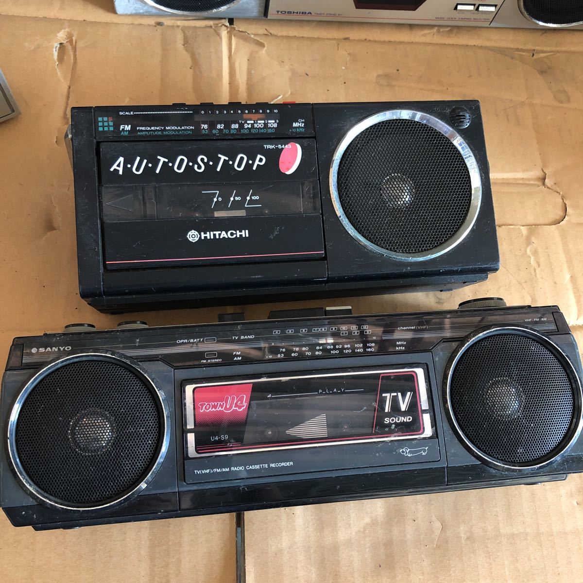 SANYO とnational ラジカセ 2台セット 2025年最新】ナショナル