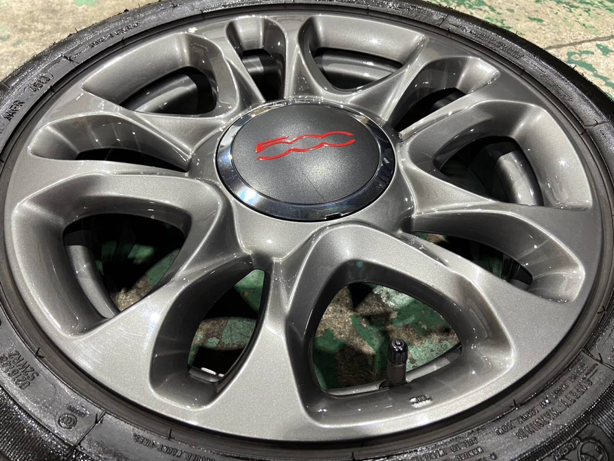FIAT500S 純正 6J×15インチ PCD98-4h フィアット500 グッドイヤー 185 
