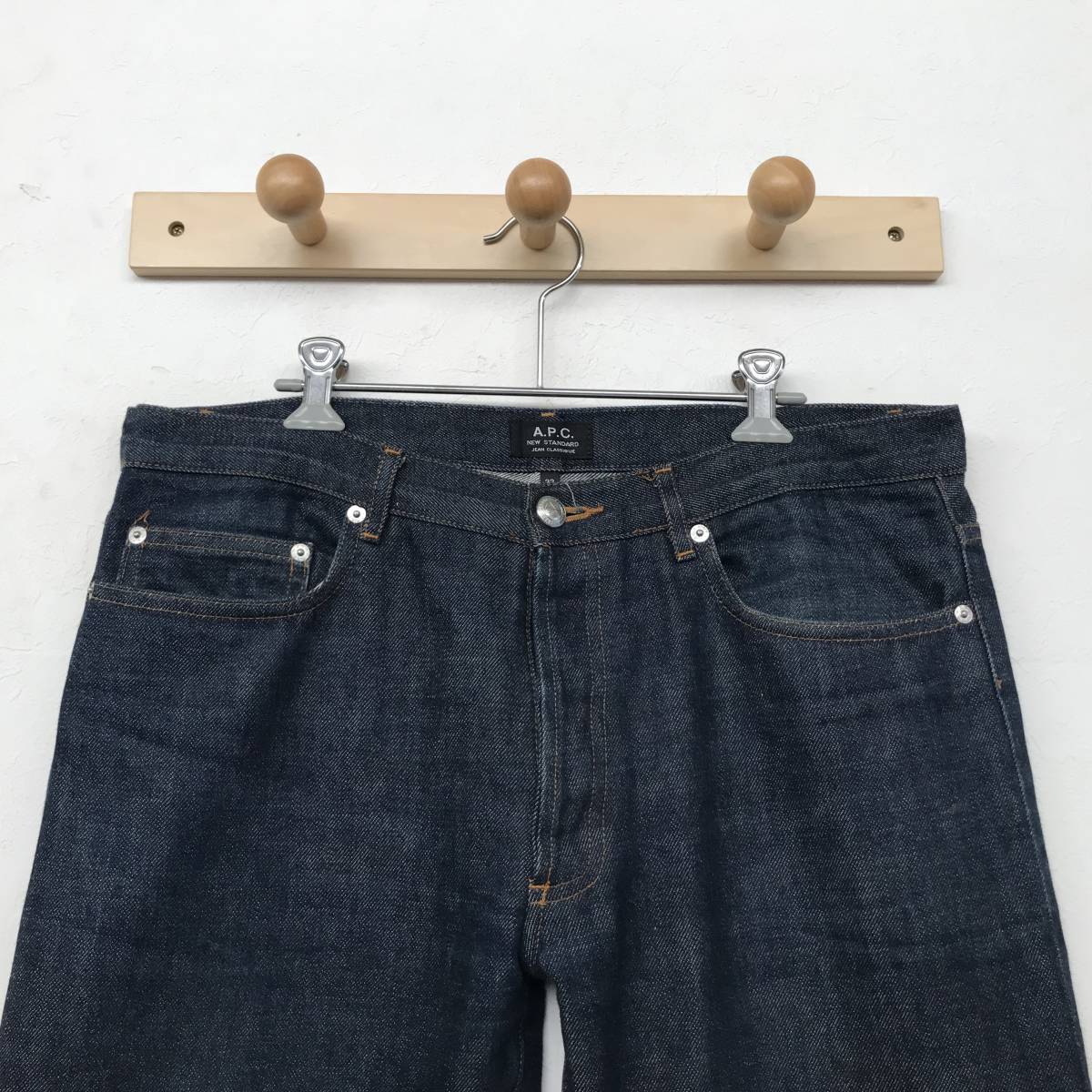 A.P.C. アーペーセー 赤耳 セルビッジ デニムパンツ 30 ボタンフライ 