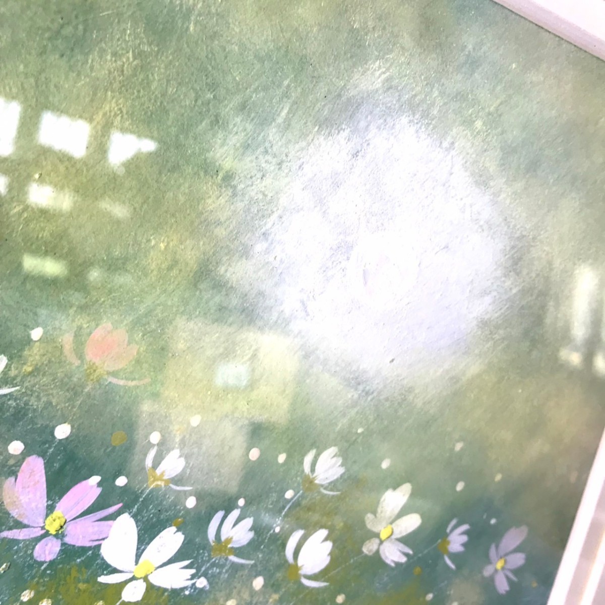 荒木幸史 コスモス 絵画 希少 Yahoo!オークション 90年代 ビンテージ