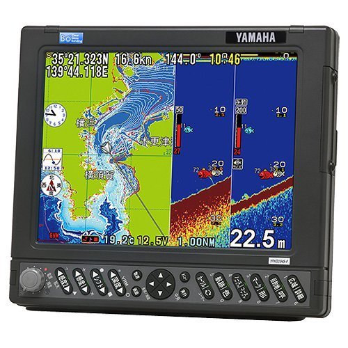 振動子TD47 YFHII 104S-FAAi 1kW YAMAHA ヤマハ デプスマッピング機能搭載 10.4型 GPS 魚探 YFH2-104S-FAAi　HE-731S 同等品