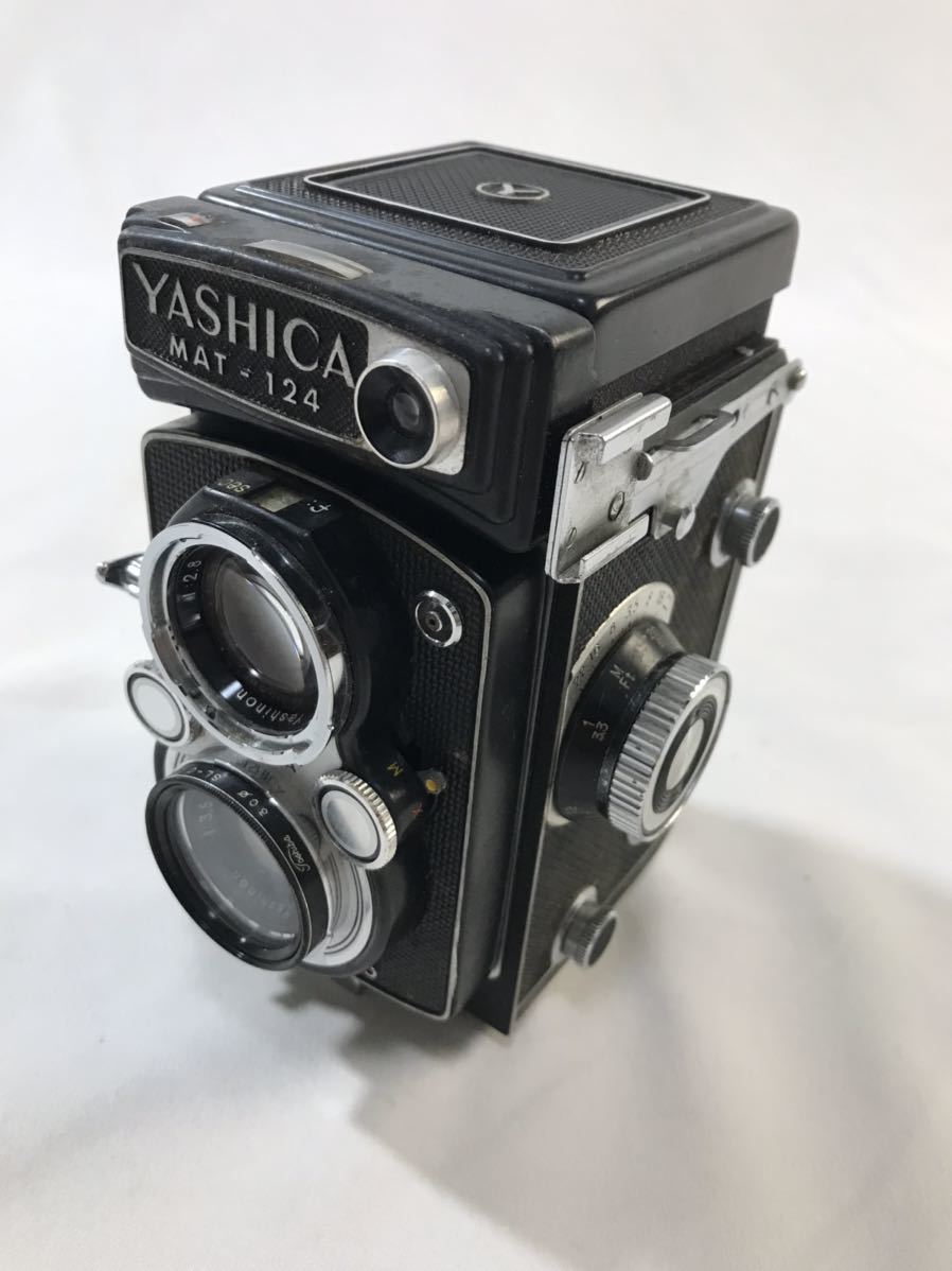 【動作未確認】Yashica-Mat 二眼レフカメラ 1000円~□☆動作未確認☆YASHICA MAT-124 二眼レフカメラ フィルム