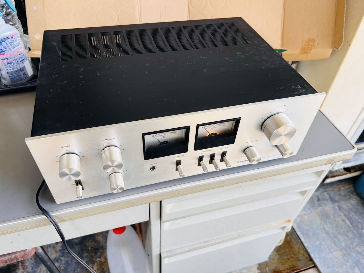 パイオニア ステレオアンプ STEREO Pioneer 当時物 音響機器 昭和