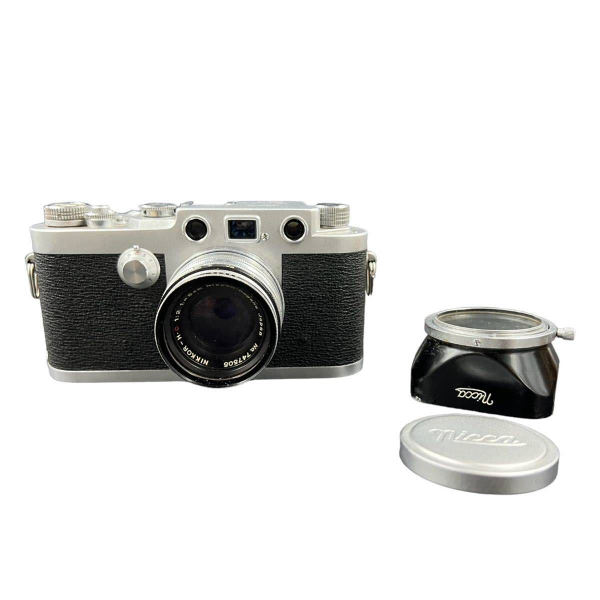 美品・返品保証】Nicca 3-f レンジファインダー Nicca 3-F／撮れなくても