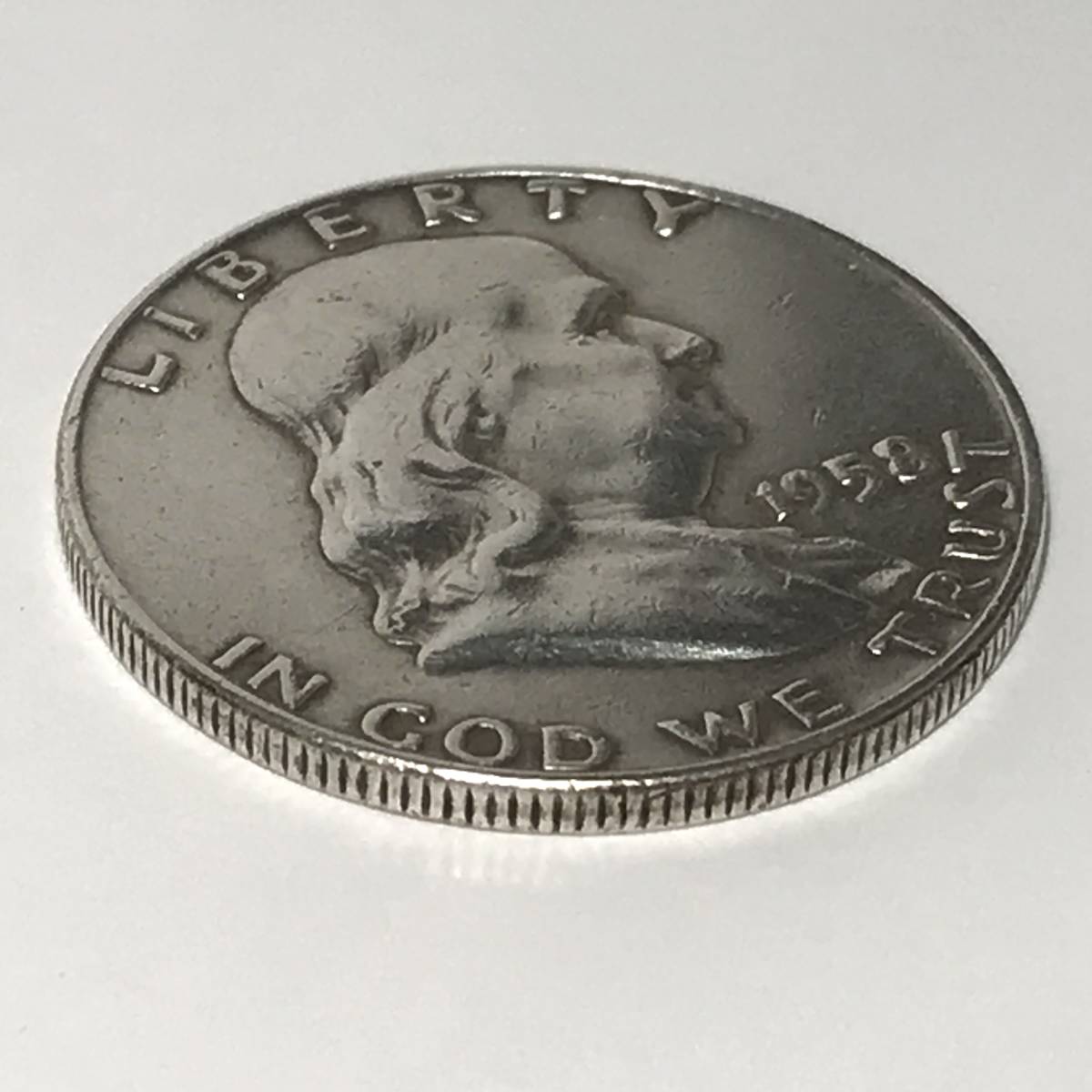 フランクリン ハーフダラー 1958年 25枚 アメリカ 1958年D