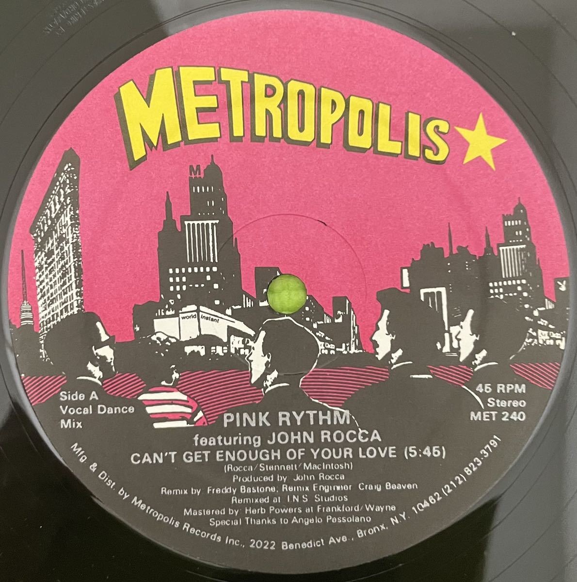 Soul disco record ソウル ディスコ レコード Pink Rhythm Can't Get
