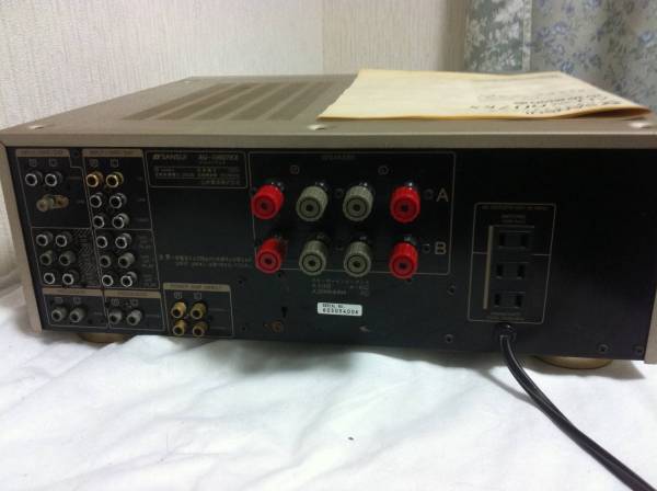 音出ますがジャンクにて サンスイ AU-α607KX サンスイプリメインアンプ