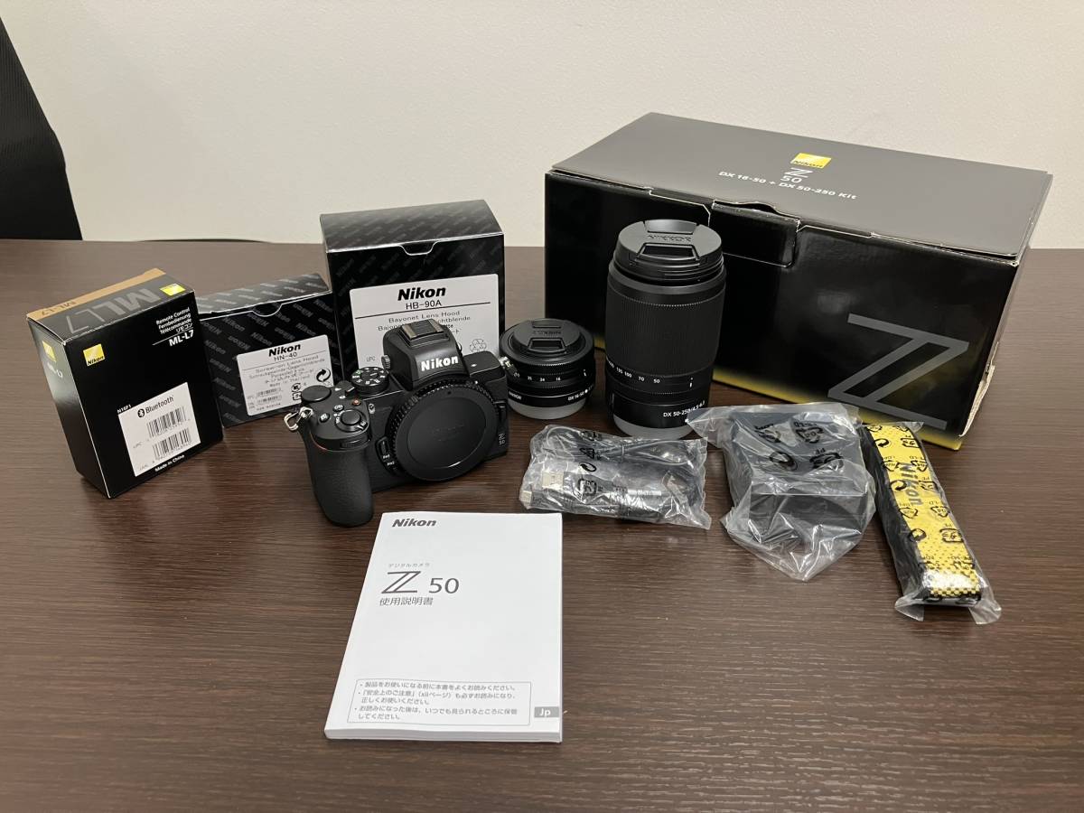 20257【通電確認済み】 中古 Nikon ニコン ダブルレンズキット Z50 Z