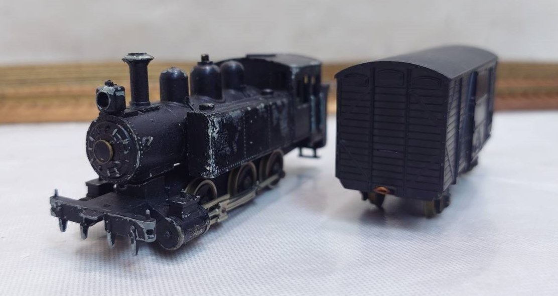 HOゲージ 天賞堂Tenshodo 蒸気機関車 0-6-0 TANK LOCO No.128