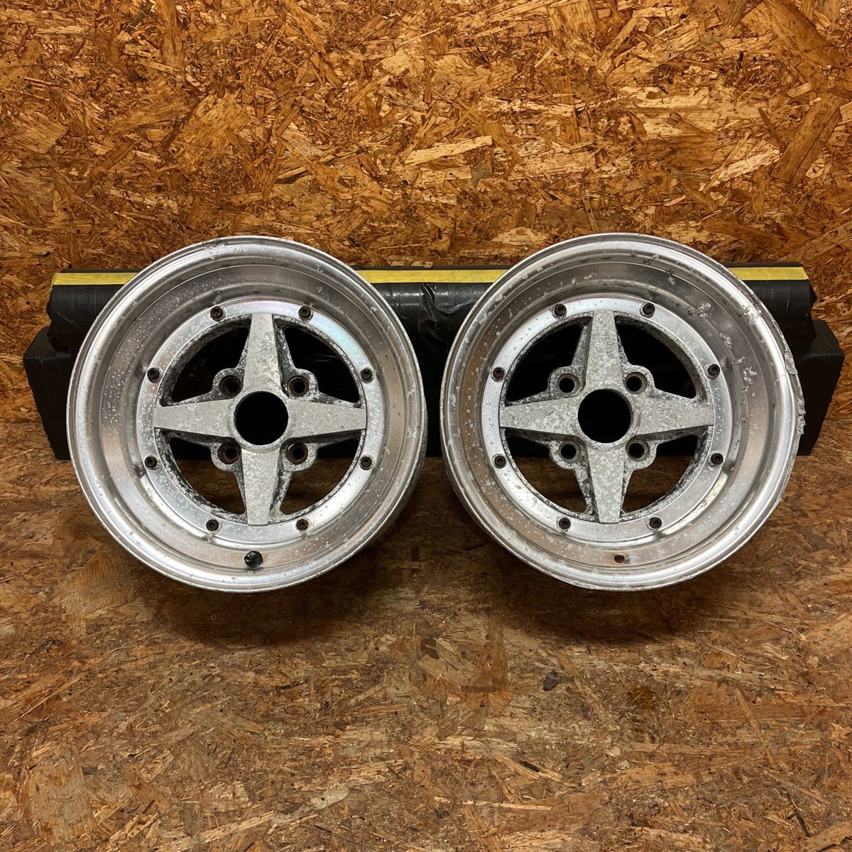 希少！当時物！深リム！WORK Equip 18インチ 8.0JJ/9.0JJ +30/+35 5H 