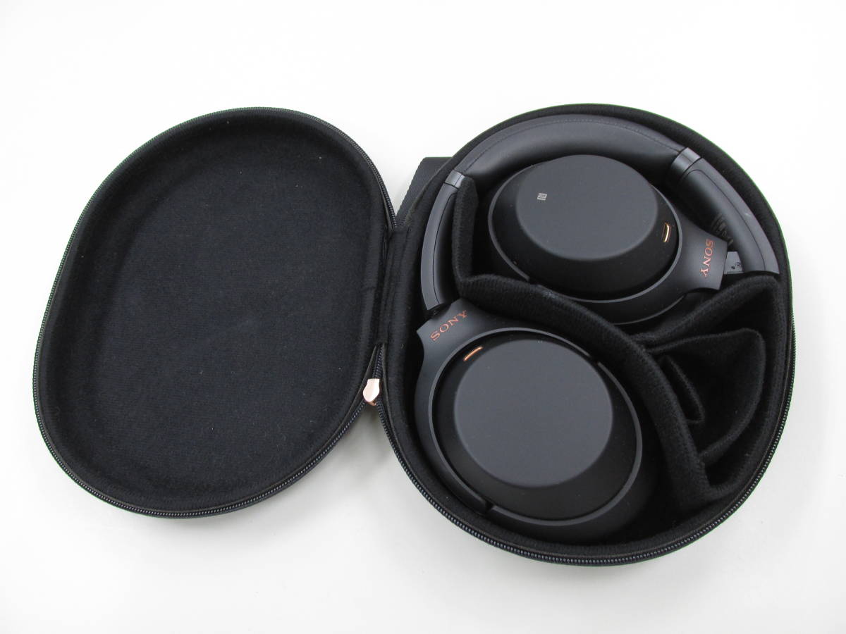 オーディオ機器 SONY WH-1000XM3 ワイヤレスヘッドフォン BLACK