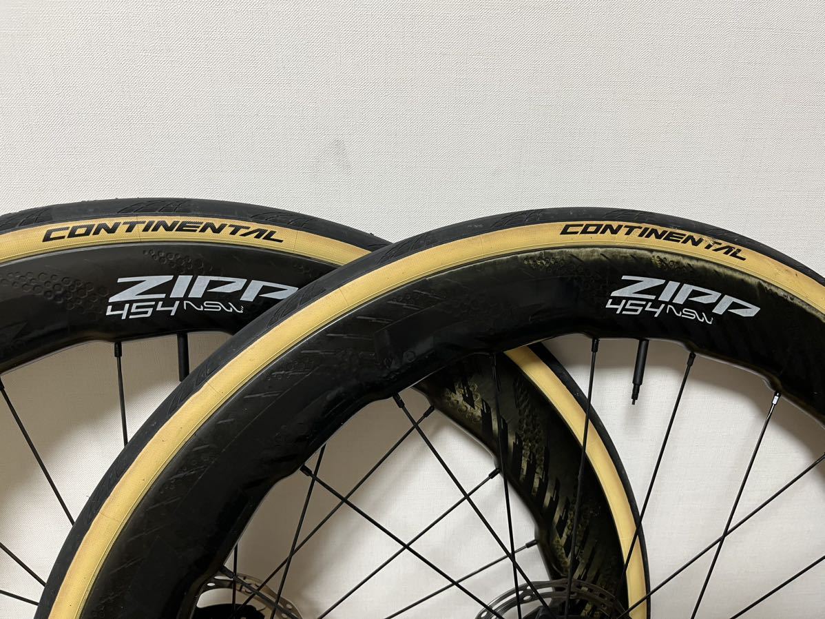 ZIPP ジップ 454 NSW カーボンホイールセット スラム XDR12s