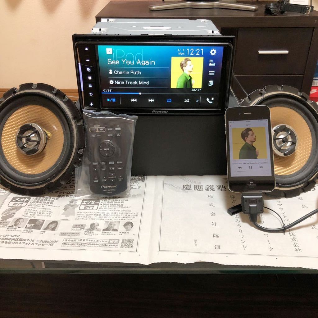 ☆パイオニア/pioneer/Apple CarPlay/Android Auto/PVH-9300DVSZS/7.0V