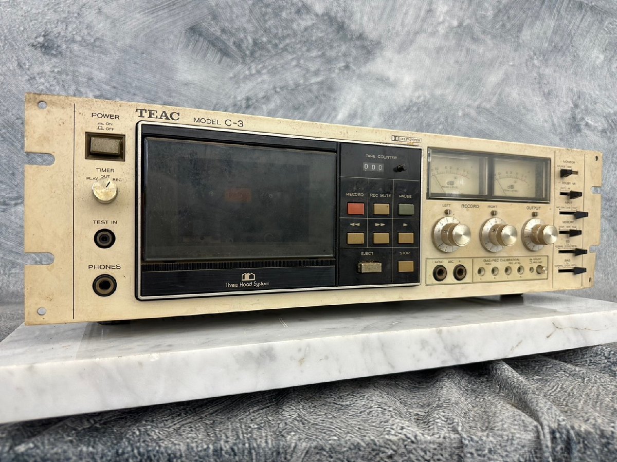 C-3 カセットデッキ 「teac c-3」の落札相場・落札価格 Yahoo