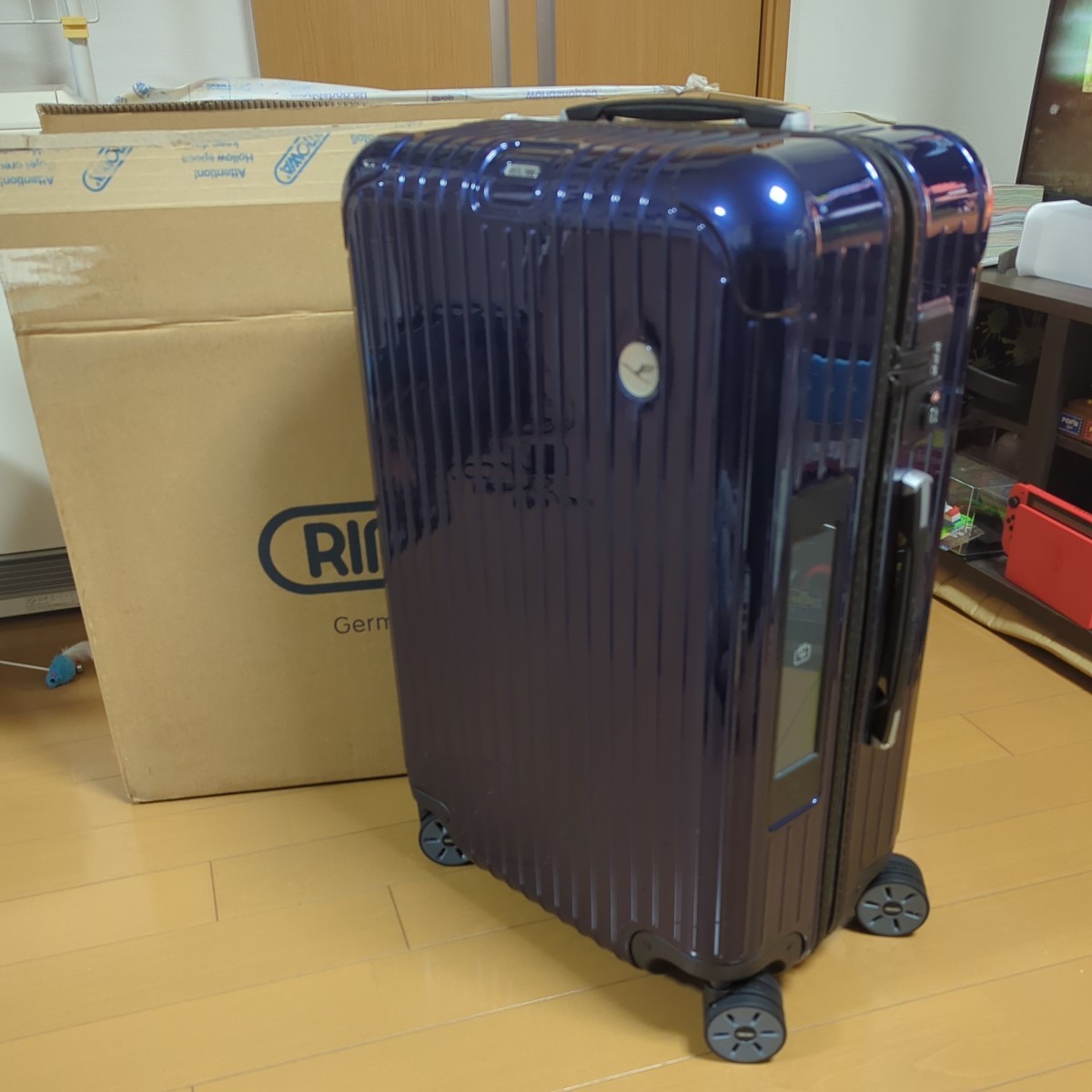 未使用品 RIMOWA AIRLIGHT PREMIUM MW L Lufthansa限定モデル ELECTRONIC TAG