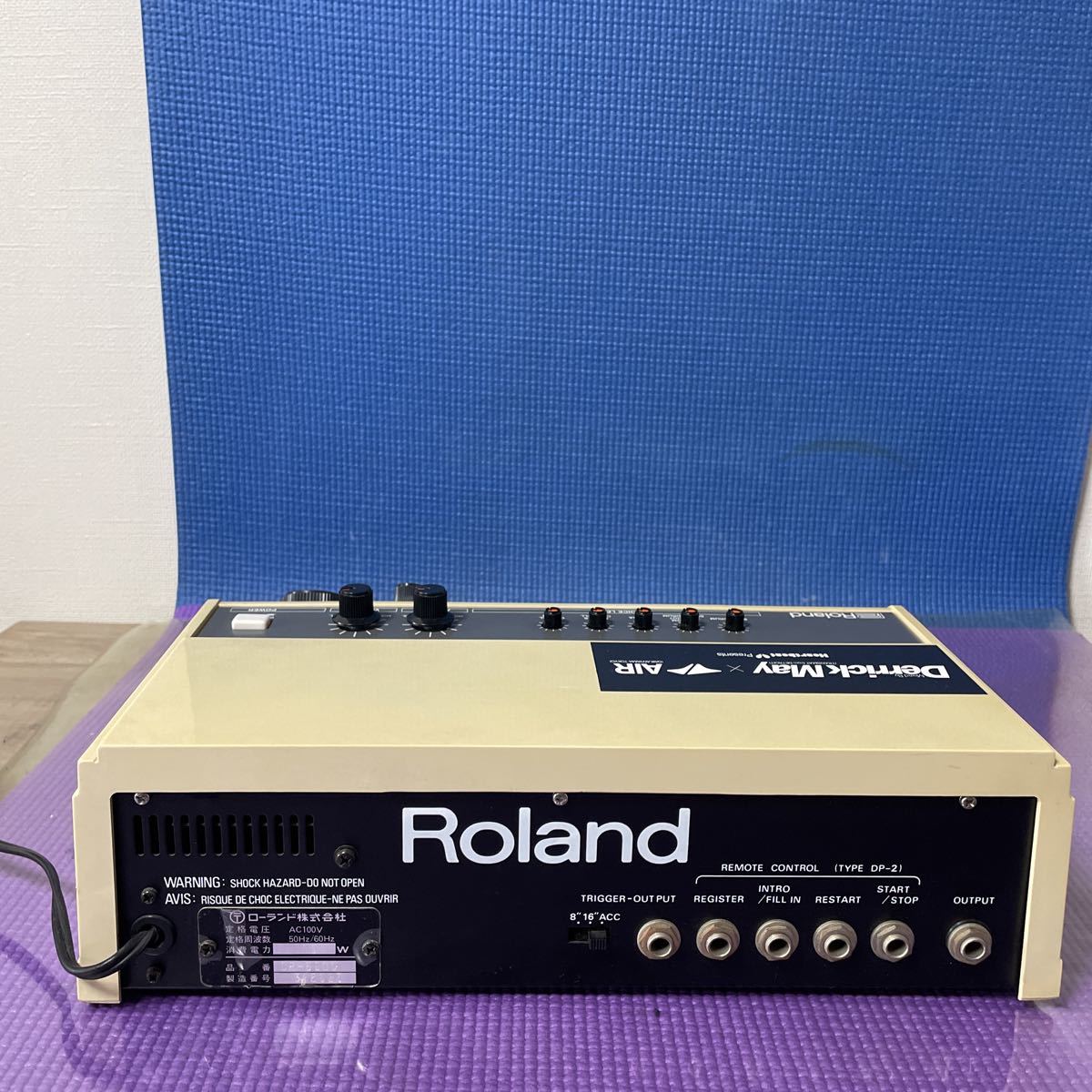 稀少美品！Roland ローランド CompuRhythm CR-5000 リズムマシン 通電 