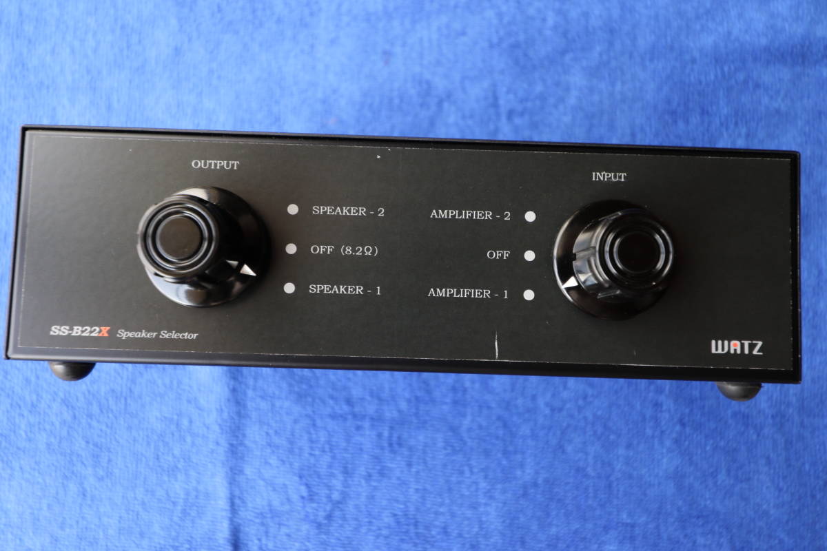 BX235QC様 リクエスト 10点まとめ商品 WATZ ワッツ アンプとスピーカーセレクター SS-B22X アンプ2系統