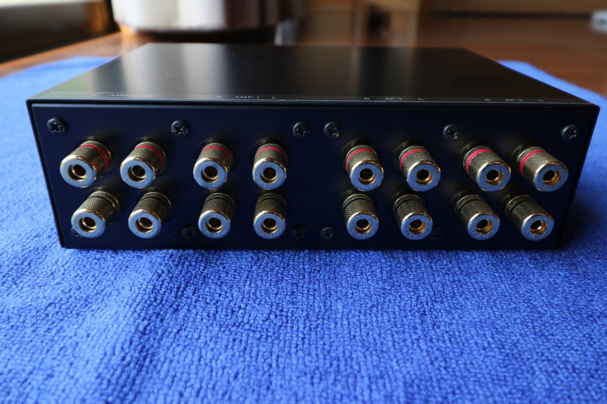 WATZ ワッツ アンプとスピーカーセレクター SS-B22X アンプ2系統