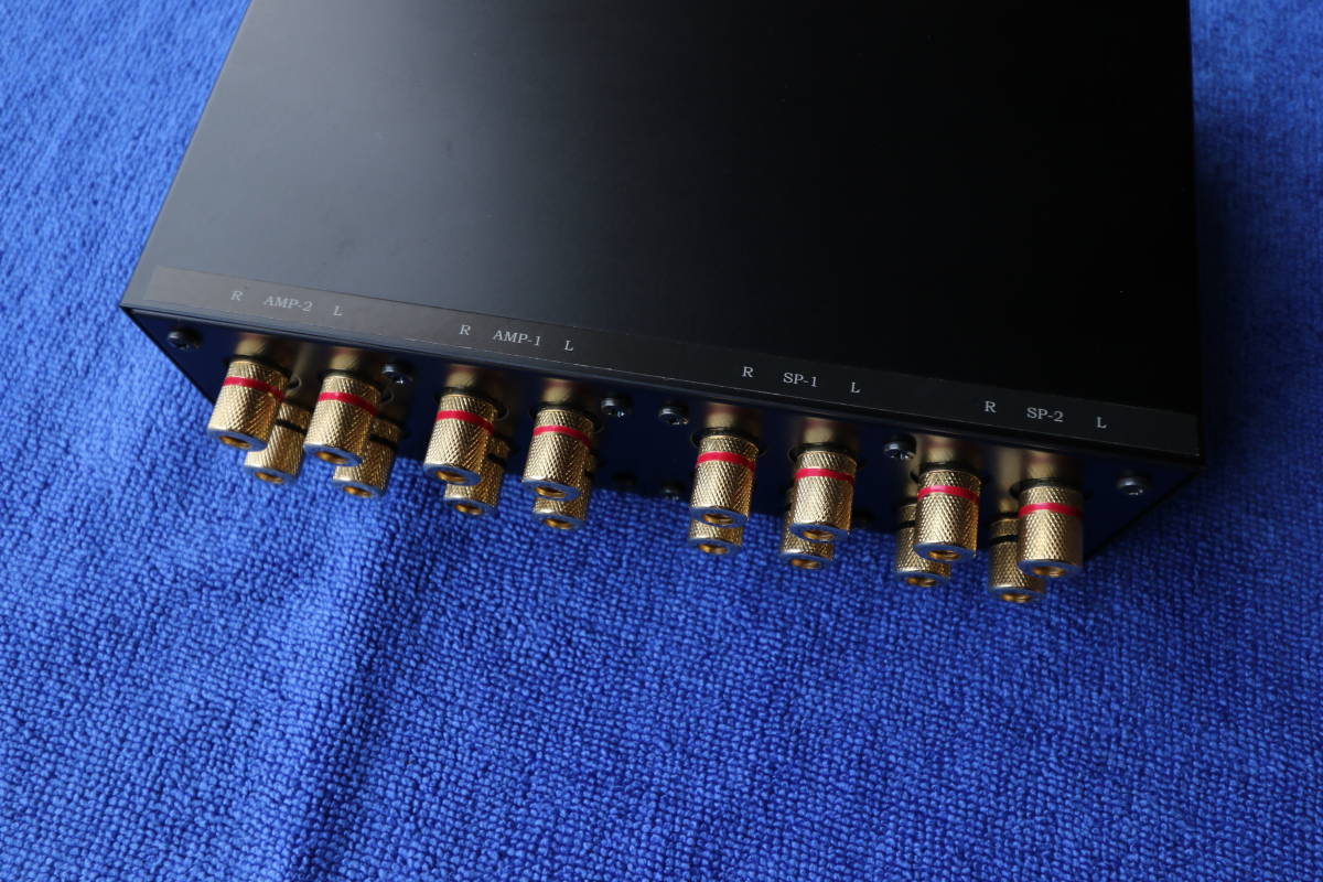 WATZ ワッツ アンプとスピーカーセレクター SS-B22X アンプ2系統