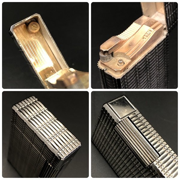 ST.Dupont デュポン ギャッツビー ライター ライン1 シルバー SS ガスライター 正規品 本物保証 最落無 ギャッツビー ライター デュポン