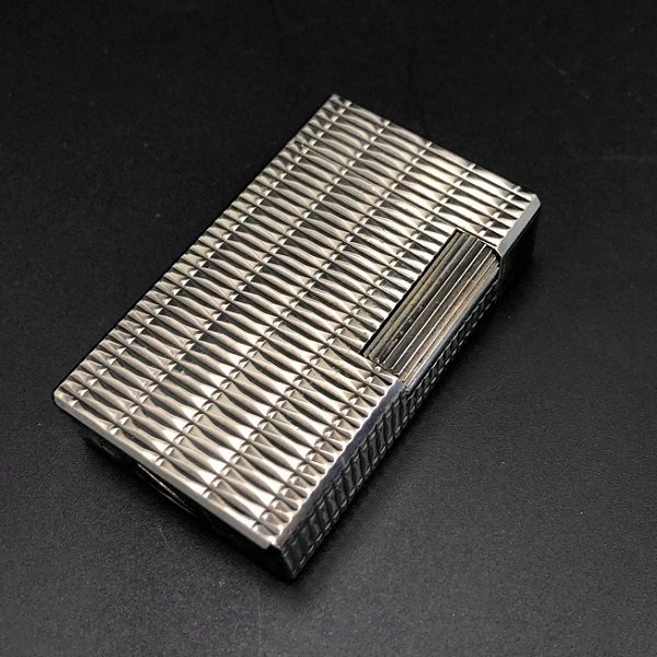 ST.Dupont デュポン ギャッツビー ライター ライン1 シルバー SS ガスライター 正規品 本物保証 最落無 ギャッツビー ライター デュポン