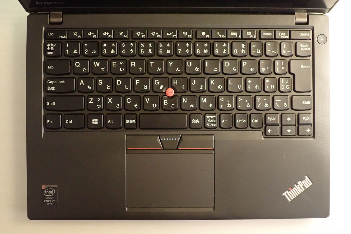 ジャンク】Lenovo ThinkPad X250 i7-5600U 8GB SSD240GB 本体のみ(13