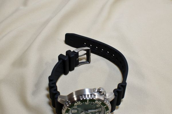 ◇CITIZEN E168‐S126151 緑◇ PROMASTER ECO-DRIVE DIVER'S200M