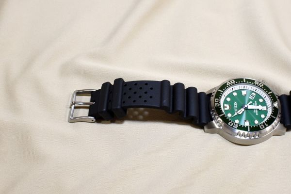 ◇CITIZEN E168‐S126151 緑◇ PROMASTER ECO-DRIVE DIVER'S200M