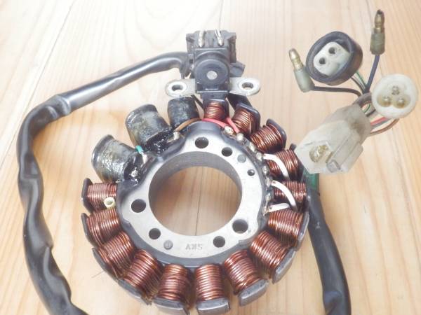 機会エアコン 軽量 ジェネレーター ステータコイル 3XC R1-Z TZR250中古 R1-Z