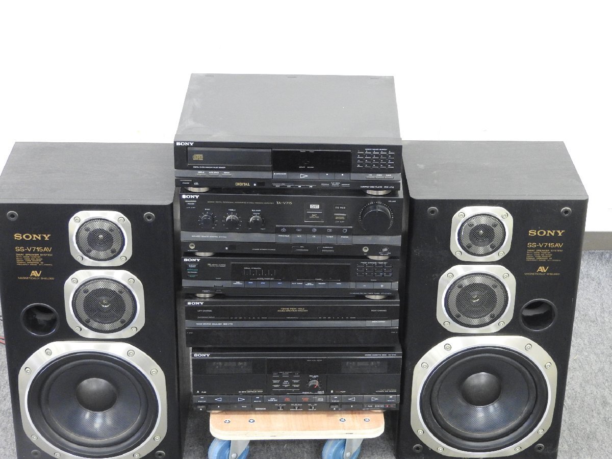 ☆ SONY ソニー ST-V715TV/TA-V715/CDP-V715/SEQ-V715/TC-V715/SS